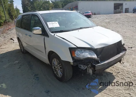 2015 Chrysler Town & Country Touring-L из США, поврежденный, VIN 2C4RC1CG4FR600984